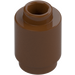 LEGO Reddish Brown Brick 1 x 1 Round with Open Stud (3062)