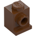 LEGO Reddish Brown Brick 1 x 1 with Headlight (4070 / 30069)