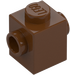 LEGO Reddish Brown Brick 1 x 1 with Studs on Two Opposite Sides (47905)