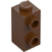 LEGO Rudo brązowy Cegła 1 x 1 x 1.6 z Dwa Boczne wypustki (32952)