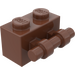 LEGO Červenohnědá Kostka 1 x 2 s Rukojeť (30236)