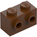 LEGO Reddish Brown Brick 1 x 2 with Studs on One Side (11211)