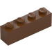 LEGO Reddish Brown Brick 1 x 4 (3010)