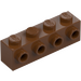 LEGO Reddish Brown Brick 1 x 4 with 4 Studs on One Side (30414)