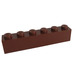LEGO Reddish Brown Brick 1 x 6 (3009)