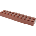 LEGO Brun rougeâtre Brique 2 x 10 (3006 / 92538)