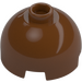 LEGO Reddish Brown Brick 2 x 2 Round with Dome Top (Hollow Stud, Axle Holder) (3262 / 30367)