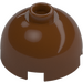 LEGO Reddish Brown Brick 2 x 2 Round with Dome Top (with Axle Holder) (3262 / 30367)