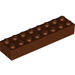 LEGO Reddish Brown Brick 2 x 8 (3007 / 93888)