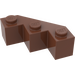 LEGO Rötlich-braun Backstein 3 x 3 Facet (2462)