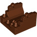 LEGO Roodachtig Bruin Kanon Lavet (54849)