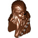 LEGO Reddish Brown Chewbacca Head with Black Nose (30483 / 83929)