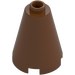 LEGO Reddish Brown Cone 2 x 2 x 2 (Open Stud) (3942 / 14918)