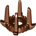 LEGO Reddish Brown Crown with 4 Spikes (18165)