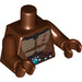 LEGO Roodachtig Bruin Crug Torso (76382 / 88585)