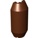 LEGO Reddish Brown Cylinder  3 x 6 x 10 Half (92591)