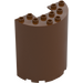 LEGO Reddish Brown Cylinder 3 x 6 x 6 Half (35347 / 87926)