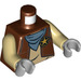 LEGO Roodachtig Bruin Deputron Minifig Torso (973 / 76382)