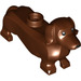LEGO Roodachtig Bruin Hond - Dachshund (61502)