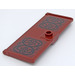 LEGO Reddish Brown Door 1 x 3 x 6 with Black Design on Each Side Sticker (80683)