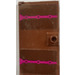 LEGO Reddish Brown Door 1 x 4 x 6 with Stud Handle with Door decoration Sticker (35290)