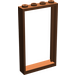 LEGO Reddish Brown Door Frame 1 x 4 x 6 (Double Sided) (30179)