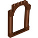 LEGO Rötlich-braun Tür Rahmen 1 x 6 x 7 mit Bogen (40066)