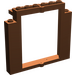 LEGO Rötlich-braun Tür Rahmen 2 x 8 x 6 Revolving ohne Unterseite Notches (40253)