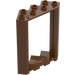 LEGO Reddish Brown Door Frame 4 x 4 x 6 Corner (28327)