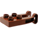 LEGO Brun rougeâtre Duplo assiette 2 x 3 avec Drum Titulaire (42026)