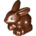 LEGO Reddish Brown Duplo Rabbit with Lowered Head (89406)