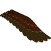 LEGO Reddish Brown Eagle Wing Left with Dark Brown Feathers (11778 / 14160)