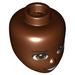 LEGO Reddish Brown Elijah Minidoll Head (80075 / 92198)