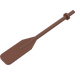 LEGO Reddish Brown Fabuland Oar with Bar Handle (4794)