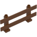 LEGO Rødbrun Hegn 1 x 8 x 2 (6079)