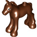 LEGO Brun rougeâtre Foal avec Gros Brown Yeux (11241 / 30432)