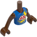 LEGO Marrón rojizo Friends Torso (Boy) (73161)