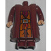 LEGO Marrón rojizo Giant Hagrid Cuerpo con Luz Carne Manos y Camisa y Correa