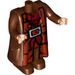 LEGO Reddish Brown Hagrid Body with Coat with Red Shirt and Reddish Brown Vest (41383)