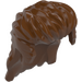 LEGO Reddish Brown Hair with Long Mullet (24072 / 86229)