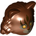 LEGO Reddish Brown Hermione Cat Head (79143)