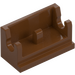 LEGO Reddish Brown Hinge 1 x 2 Base (3937)