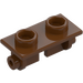 LEGO Reddish Brown Hinge 1 x 2 Top (3938)