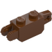 LEGO Reddish Brown Hinge Brick 1 x 2 Vertical Locking Double (30386 / 39893)