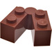 LEGO Reddish Brown Hinge Brick 1 x 4 Swivel