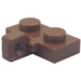 LEGO Reddish Brown Hinge Plate 1 x 2 with Vertical Locking Stub without Bottom Groove (44567 / 49716)