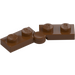 LEGO Reddish Brown Hinge Plate 1 x 4 Swivel Assembly (1927 / 19954)