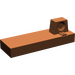 LEGO Roodachtig Bruin Scharnier Tegel 1 x 3 Vergrendelings met Single Finger Aan Top (44300 / 53941)