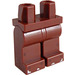 LEGO Reddish Brown Hips and Legs with Rivets and Silver Toe Spots (73200)