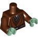 LEGO Reddish Brown Kit Fisto Minifig Torso (76382 / 88585)